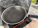 苏泊尔SUPOR 不锈钢蜂窝不易粘炒菜锅30cm煎锅燃气电磁炉通用 EC30JKC01 实拍图