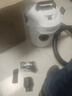 亿力吸尘器家用手持轻量超强大吸力 桌面床上地毯沙发干湿两用吹吸一体 小型除尘吸猫毛神器小白桶12L  实拍图
