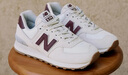 NEW BALANCE NB574官方休闲鞋女鞋复古舒适秋冬透气网鞋礼物轻便百搭运动鞋 米白色 WL574RCF 37.5 (脚长24cm)尺码详询客服 实拍图
