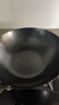 张小泉精铁旋压无涂层全灶具通用炒锅铁锅炒菜锅32cm C30650100 实拍图
