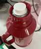 新款马卡龙热水瓶车载暖壶小型保温瓶客厅家用宿舍带盖暖水瓶茶瓶 红色 1L 实拍图
