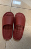 HIPANDA男士EVA防滑拖鞋可外穿红色厚底家居室内浴室洗澡防水家用凉拖 实拍图
