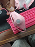 西伯利亚（XIBERIA）V13U粉色猫耳游戏耳机头戴式有线7.1电竞电脑耳机网红主播直播吃鸡耳机少女学生网课耳麦 实拍图