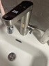 奥克斯(AUX)电热水龙头变频恒温卫浴面盆冷热两用变频恒温即热式速热快热厨房宝下进水带漏保WT不锈钢 实拍图
