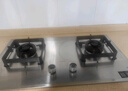 华帝以旧换新不锈钢燃气灶天然气台嵌两用5.2kW猛火灶一级能效煤气炉双灶台燃气灶具i10316A 实拍图