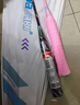 川崎（KAWASAKI）羽毛球拍超轻碳素中杆对拍KD-1pro黑紫+桃粉已穿线+6球+手胶+拍包 实拍图