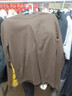 真维斯（Jeanswest）长袖t恤男装秋冬季款保暖内搭打底衫双面加绒纯色男士长袖上衣服 咖啡 纯色 L 【亲肤保暖】 实拍图
