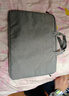 毕亚兹 15.6/16英寸笔记本电脑包手提 适用苹果小米华为联想戴尔华硕惠普 男女商务内胆包保护套灰 实拍图