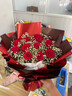 莱一刻情人节鲜花速递玫瑰礼盒花束表白送女友生日礼物全国同城配送 11朵红玫瑰花束 实拍图