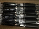 得力（deli）S01中性笔签字笔 0.5mm经典办公按动笔水笔 黑色 12支/盒 实拍图