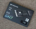 宏碁掠夺者（PREDATOR）SSD固态硬盘 M.2接口  NVMe PCIe 4.0/5.0协议 电脑配件 笔记本电脑硬盘 GM7电竞PCle4.0 7200MB/S 1TB 实拍图