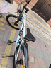 凤凰上海凤凰山地车自行车男士女式学生成人变速宽胎越野公路赛单车 【钢架/全套竞速轴承】条轮消白 24寸24速【建议身高138-168cm】 实拍图