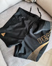 匹克泳裤男士专业抗氯舒适平角速干温泉度假游泳裤 黑金 4xl 实拍图