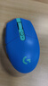 罗技（G）G304 LIGHTSPEED无线鼠标 游戏鼠标 轻质便携 鼠标宏 绝地求生FPS英雄联盟吃鸡 生日礼物 蓝色 实拍图