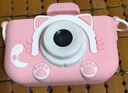 大眼小娃儿童照相机可打印高清迷你数码益智玩具4-6-10岁男女孩新年礼物粉 实拍图