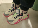 安鞋踏品牌断码鞋女童鞋2026春夏季新款儿童运动鞋女孩透气防滑软底鞋 水仙粉皮面 34 码 内长21.7CM 实拍图