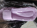 凉拖鞋男士夏季新款室内家居防滑浴室洗澡踩屎感厚底情侣一字拖鞋 紫色 36-37 实拍图