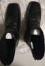 卓诗尼秋冬瘦瘦靴短靴鞋子法式抓皱粗跟小裸靴 黑色 37  实拍图
