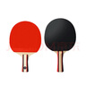 京东京造 入门级乒乓球拍学生成人比赛训练横直拍对拍套装 含拍包三只球 实拍图