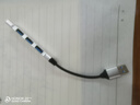 S 斯洛普 THROPEUSB3.0集线器多接口扩展坞台式机主机笔记本电脑手机平板通用拓展连接键盘鼠标U盘typec延长线HUB 银色/USB3.0接口【免驱动不卡顿】 实拍图