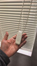 美尔耐免打孔百叶窗帘卧室卫生间浴室厕所防水铝合金厨房升降遮光帘6010 免钉【标准亮光】米白 1平方米 实拍图