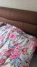 富安娜家纺床上四件套纯棉100%全棉床品床单被套双人加大套件230*229cm家居馆 实拍图