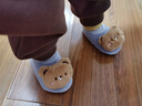 巴拉巴拉balaOne宝宝地板袜防滑点胶冬加绒婴幼儿保暖袜学步209425172201 实拍图
