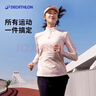 迪卡侬（DECATHLON）速干衣速干长袖女春夏季跑步长袖瑜伽服宽松训练健身服运动T恤 鸢尾紫（速干透气） S 实拍图