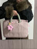 心楠小众电脑包托特包女14/16寸笔记本电脑包手拎大容量通勤手提包 粉色手提电脑包14寸【无挂件】 实拍图