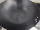 九阳（Joyoung）炒锅铁锅无涂层精铁锅炒菜锅炉灶通用32cm带盖CF32-C121 实拍图