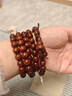 龍隐正宗小叶紫檀手串男女士款文玩手链檀香木佛珠子转运正品高端情侣 带金星款8mm*108颗（京仓速发） 实拍图