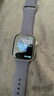Apple/苹果 Watch S11 智能手表GPS款46毫米银色铝金属表壳雾紫色运动型表带S/M MEVW4CH/B 实拍图
