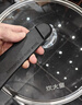 炊大皇 炒锅 304不锈钢炒菜锅煎锅 平底不粘炒锅32cm 可立可视盖不挑灶 实拍图