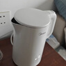美的（Midea）电热水壶烧水壶养生自动断电长效保温一体恒温壶食品304不锈钢 1500W快速加热1.5升 SH15X301 实拍图