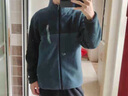 优衣库男装女装摇粒绒拉链茄克/长袖外套夹克25秋冬新款479793 67 海蓝色 L 实拍图