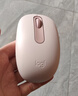 罗技（Logitech）M196 无线蓝牙鼠标 办公鼠标 笔记本商务办公家用 小巧便携 对称手型 玫瑰粉 实拍图
