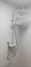 九牧（JOMOO）花洒淋浴套装亮银琴键自动除垢精铜水路淋浴器36602-536/1B-1 实拍图