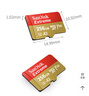 闪迪（SanDisk）256GB TF(MicroSD)内存卡 4K极速金卡A2 V30 U3行车记录仪 运动相机无人机 监控存储卡 读190MB/s 实拍图