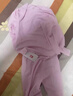 babycare山茶花儿童家居服春秋莫代尔薄款睡衣居家套装 花园粉 80 实拍图