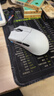 雷神（ThundeRobot）ML9mini 8K竞技版 高阶无孔轻量化无线游戏鼠标电竞办公有线2.4G蓝牙三模PAW3395 8k回报率 白色 实拍图