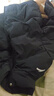 安踏（ANTA）面包羽绒服丨四防短款羽绒服男冬季立领夹克外套男士加厚保暖棉服 四防科技-基础黑7916-1 L 实拍图
