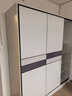 白浅【免费安装】衣柜卧室储物柜子移门衣橱简易推拉门大衣柜 【三门】1.8米主柜 实拍图