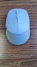 雷柏（Rapoo）M300L 中小手无线/蓝牙多模办公鼠标 人体工学时尚轻音便携 充电锂电池至高约230h续航5档dpi 浅灰 实拍图