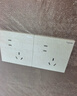 罗格朗（LEGRAND）开关插座 简悦系列陶瓷白色 86型墙壁插座 一位六类电脑网络插座 实拍图