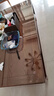 鄂雨钢化玻璃定做家用桌面餐桌垫定制茶几台面欧式取暖桌玻璃板长方形 80x140cm【足厚6mm透明防爆】 实拍图