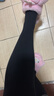 优衣库女装HEATTECH EXTRA WARM绒面连裤袜打底裤480738 09 黑色 XL /165/92 实拍图