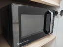 美的微波炉烤箱一体机 23L容量  变频一级能效 平板易清洁多大功率 1000W烧烤光波速热 C30 【更省电】 实拍图