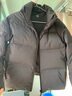 优衣库女装无缝羽绒短茄克/老爸评测外套夹克478578 07 青灰色 M /160/84A 实拍图