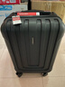 威戈行李箱20英寸拉杆箱登机箱万向轮商务旅行箱密码箱黑色 实拍图