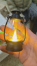 【露营灯】创意复古手提小夜灯网红迷你氛围小马灯桌面摆拍油灯 复古手提小夜灯【黑色1个】 实拍图